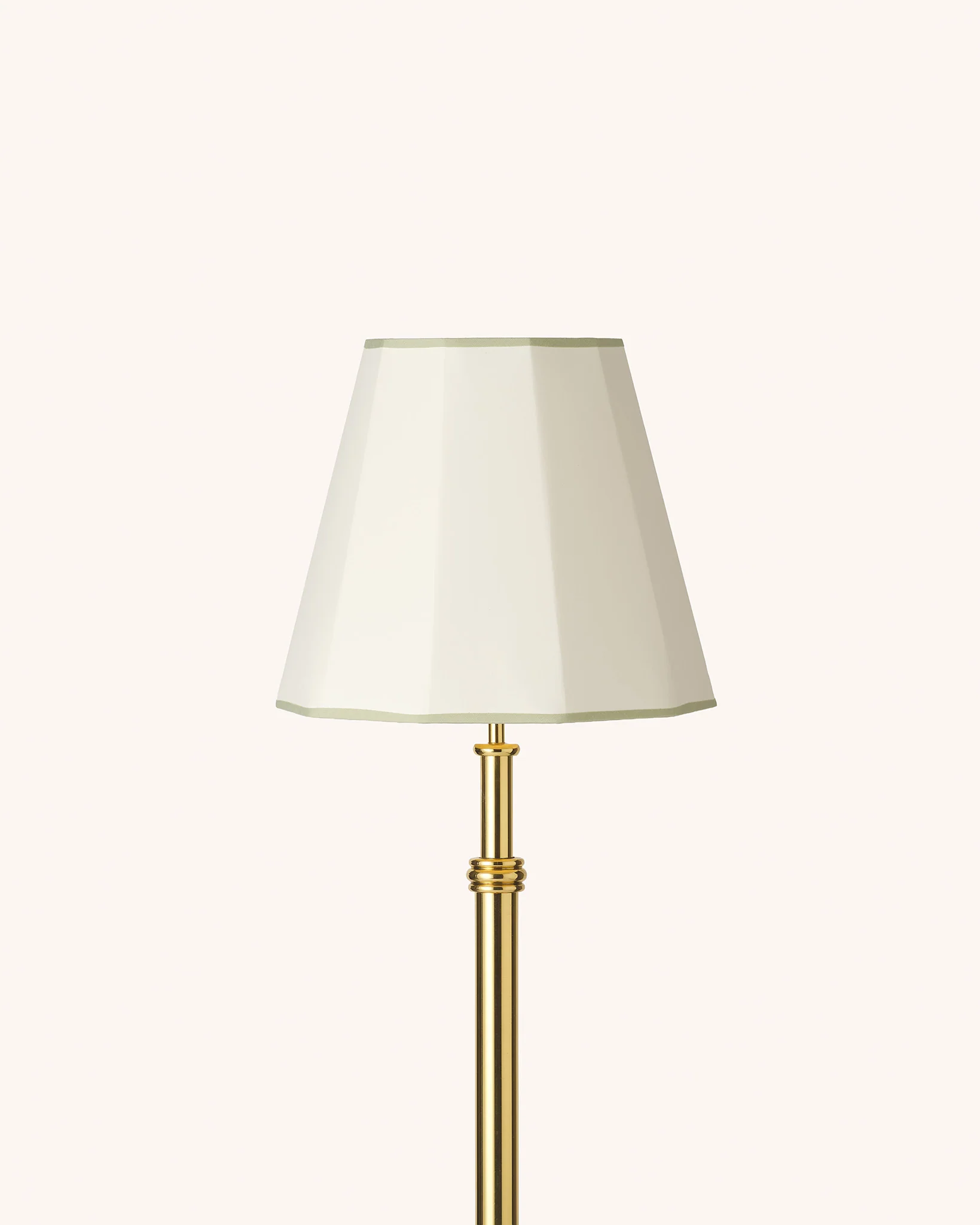 Facetted Lampshade, Pistachio, Small - Image 3
