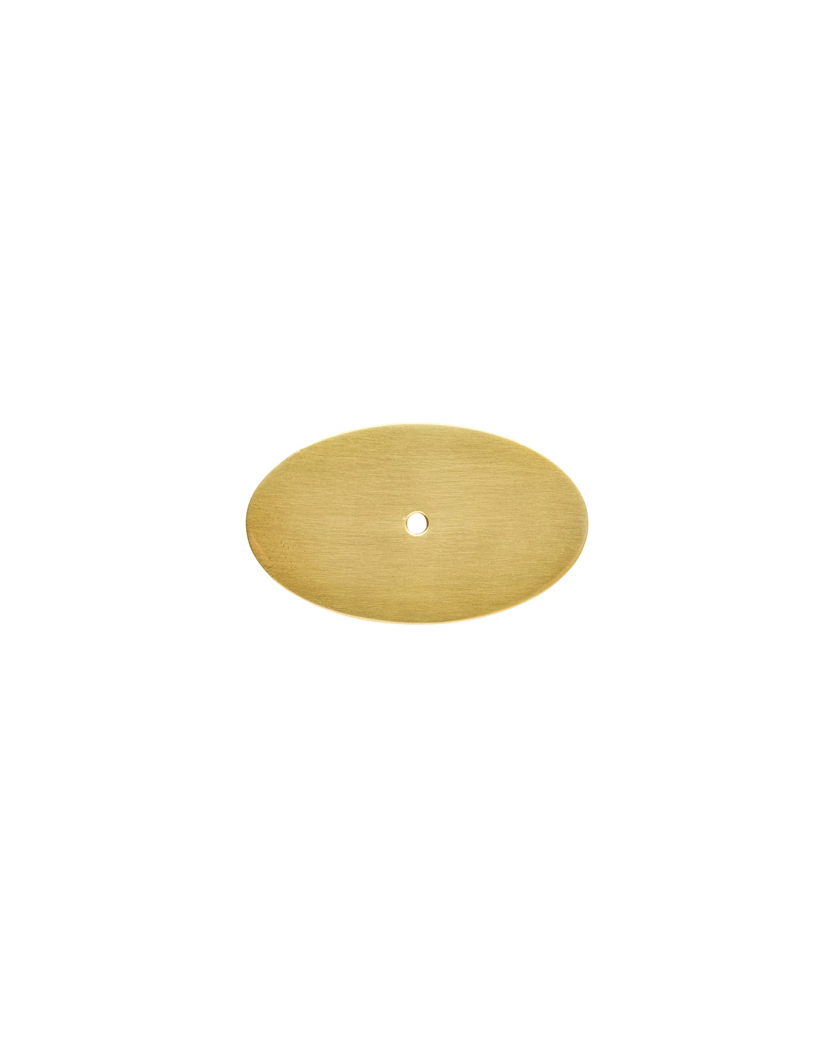 Oval Backplate, Aged Brass - Image 5
